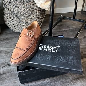Straight to Hell Faux Suede Loafer